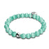 Sarcelle | Argent sterling .925 | Bracelet en verre du Cheshire